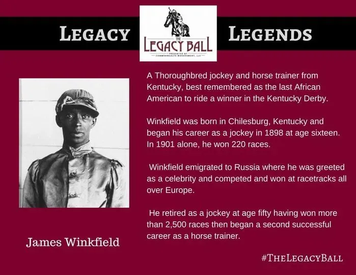 Historic racing photograph documenting African American contributions to Thoroughbred racing